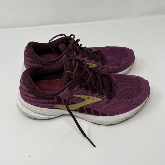 Brooks Launch 6 Womens Shoes Sz 8.5 B Athletic Running Lace Up Sneakers - Picture 3 of 9